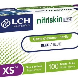 GANTS NITRILE BLEU